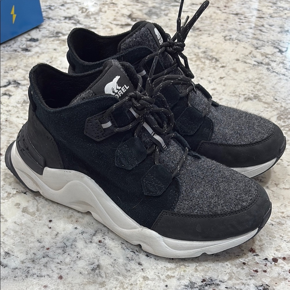 Women’s Sorel Kinetic Breakthru Caribou Waterproof Boot/Sneaker